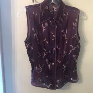 Prada silk blouse